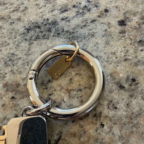Coach Silver and Gold Robot Keychain - Picture 9 of 9